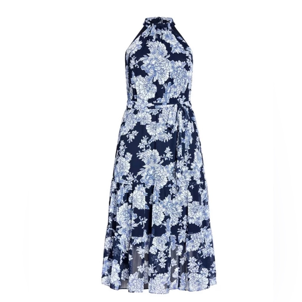 City Chic Zen Halter Dress, size 16W. NWT